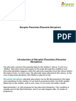 Abruptio Placentae (Placental Abruption)