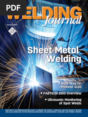 Aws Welding Journal January 2014 Welding Construction