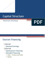 Teori Capital Structure