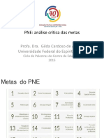 Pne Analise Critica Das Metas