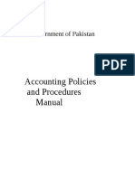 Pakistan Govt Accounting Manual