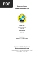 Download laporan kasus stroke non hemoragik by Gladys Hartono SN313273585 doc pdf