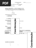 divisão de orações 7ºano