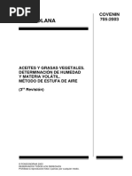 Humedad y Materia Volátil