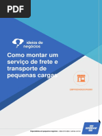 Como Montar Um Serviço de Frete e Transporte de Pequenas Cargas 