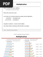 Download Booths Algorithm - Multiplication   Division by naveen SN3132888 doc pdf