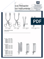 Caspar Cervical Retractor and Distraction Instruments