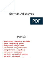 German Adjectives13