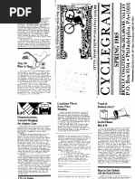 Cyclegram Spring 1985