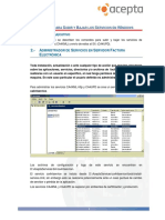 Manual para Bajar y Subir Servicios PDF