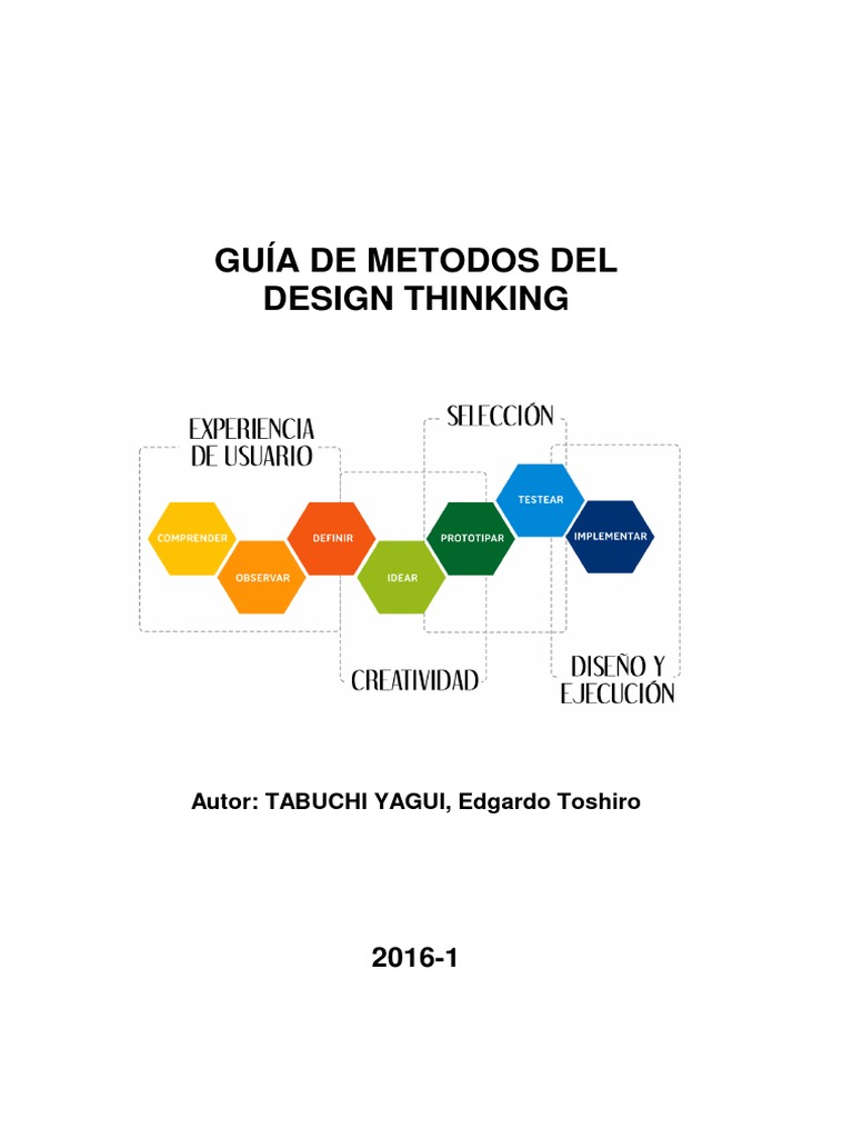 Design Thinking (V2.6) - Guia de Metodos (Parte A) | PDF | Cognición ...