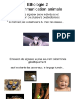 Ethologie La Communication Animale Diaporama 21 Pages 2,5 Mo