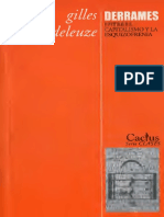 Deleuze - Derrames Entre El Capitalismo y La Esquizofrenia