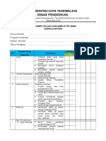 Instrumen Telaah KTSP SMK