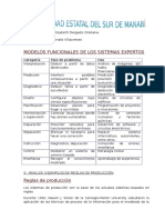 Modelos Funcionales de Los Sistemas Expertos