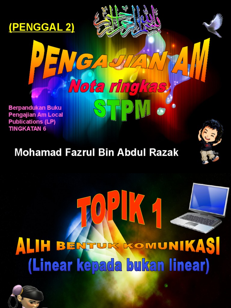 Nota Ringkas STPM Pengajian Am Penggal 2