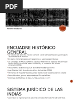 Derecho Indiano- Codificación