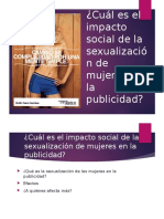 ¿Cuál Es El Impacto Social de La Sexualización de Mujeres en La Publicidad?