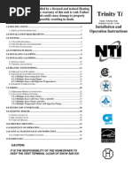 Download Trinity Ti Series Installation Manual 7-9-09 by tcape SN31331932 doc pdf