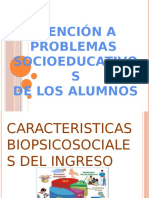 Atencion A Problemas Socioeducativos de Los Alumnos