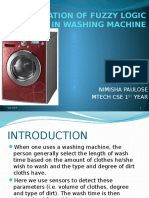 Application of Fuzzy Logic in Washing Machine