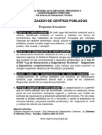 Requisitos Categorizacion CCPP A Caserio - USADO