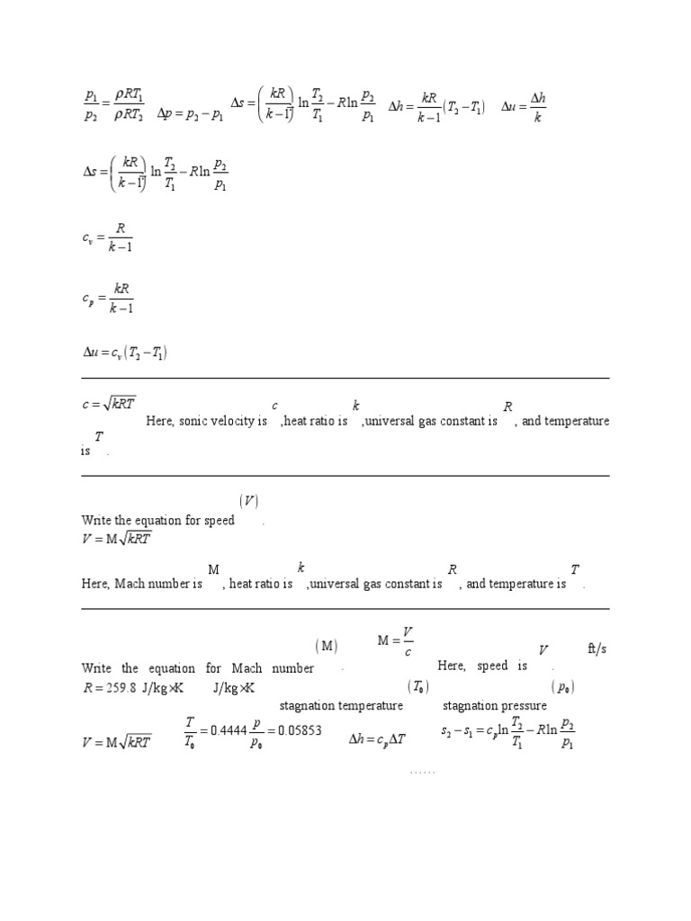 CH 13 Equations | PDF
