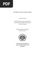 Download Recurrent Apthous Stomatitis laporan kasus by Febria Angelina SN313333146 doc pdf
