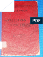 1909 - Arnaldo de Oliveira Barreto - Conferencias de Parker (Trad.)