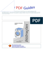 Manual Do Usuário Aeg Electrolux Lse11 P