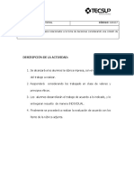 Rubrica Colisión de Valores Desarrollo Personal PDF