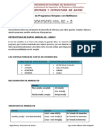 Desarrollo de programas simples con NetBeans usando arrays