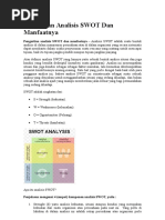 Download Pengertian Analisis SWOT Dan Manfaatnya by utamadaya SN313343308 doc pdf