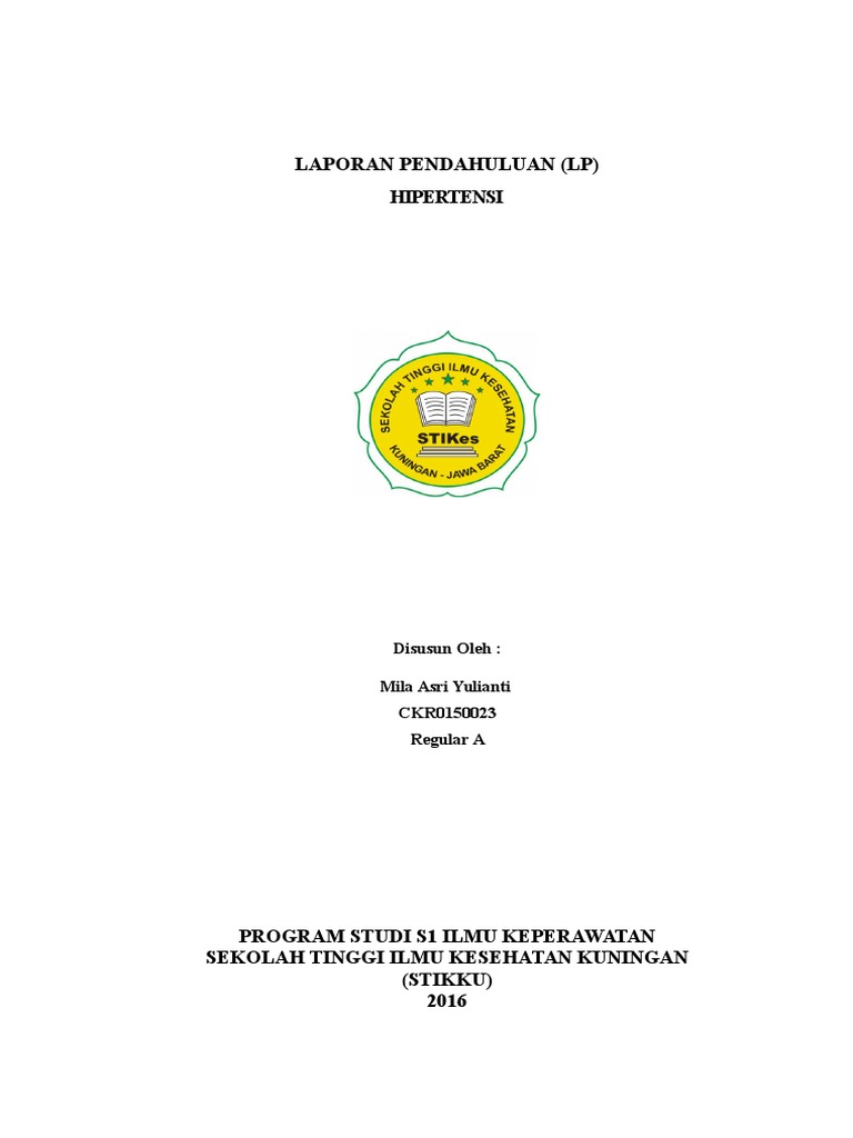 Hipertensi Dalam Kehamilan Sekolah Tinggi Ilmu