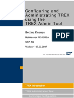 Configuring and Administrating TREX