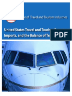 United States Travel and Tourism Exports, Imports, and The Balance of Trade