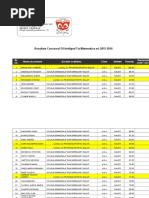 Rezultate Concursul Fii Inteligent La Matematica Ed