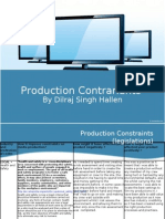 Production Contrariants: by Dilraj Singh Hallen