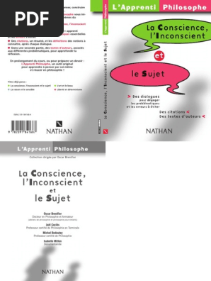 La Conscience L Inconscient Et Le Sujet Pdf Conscience Raison
