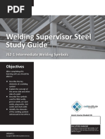 CWB Study Guide - Welding Symbols | PDF | Industrial Processes | Joining