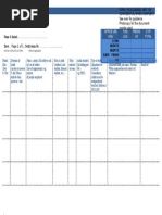 Audit Log: Office Use Only This LOG Previo US 3 Yr Total