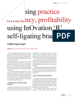 In Ovation IncreasingEfficiencyandProfitwithSelf LigatingBrackets