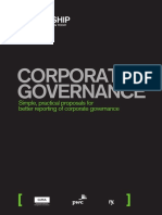 Corporate Governance: Simple, Practical Proposals For Better Reporting of Corporate Governance