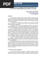 Da resistência à superação do escravismo