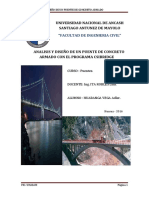 Analisis y Diseño de Un Puente de Concreto Armado Con El Programa Csibridge.