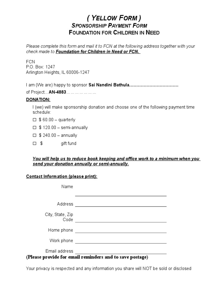 Yellow Form Email | PDF | Cyberspace | Communication