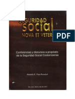 Seguridad Social - Rodolfo e. Piza Rocafort