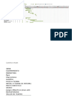 Diagrama de Gantt