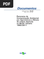 Contaminação Ambiental por Agrotóxicos e Nitrato
