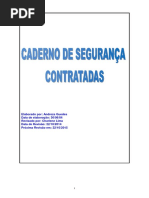 Caderno de SSMA Alcooa - Itapissuma
